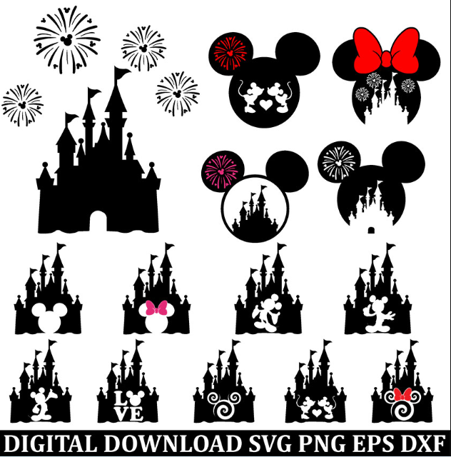 Castle disney svg