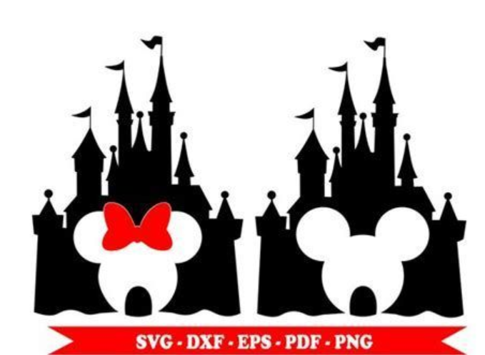 Castle Disney SVG