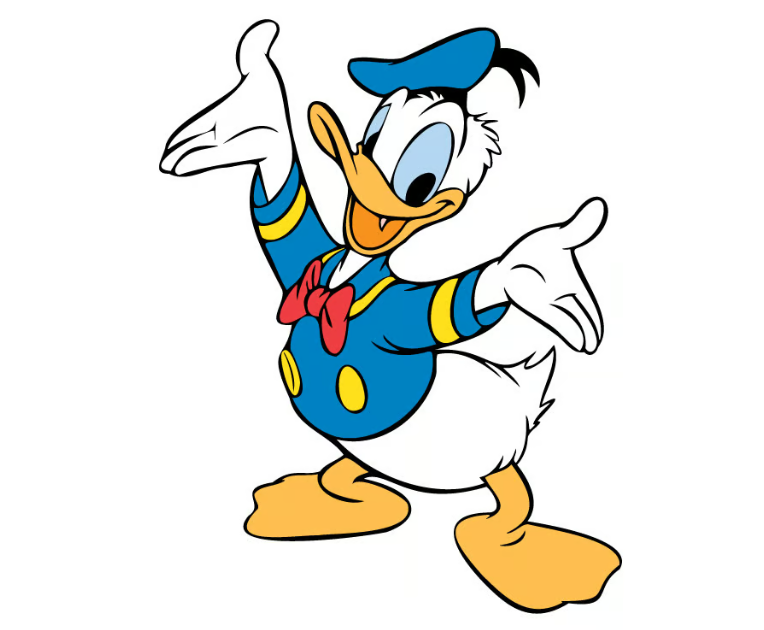 Donald Duck SVG