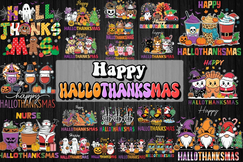 Hallothanksmas SVG Bundle