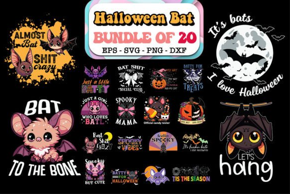 Halloween Bat SVG Bundle