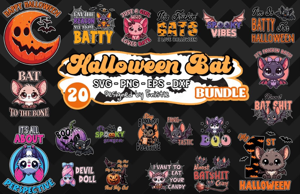 Halloween Bat SVG Bundles