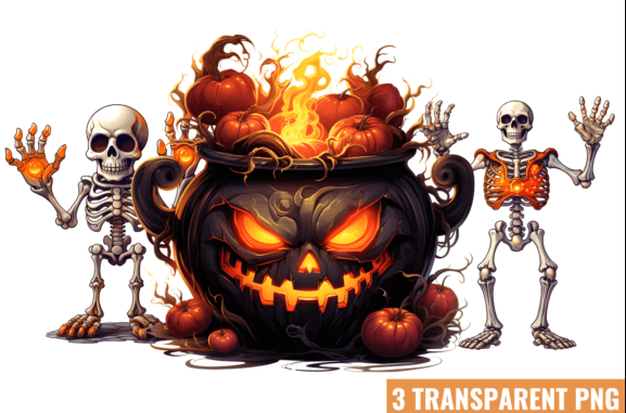 Halloween Clipart Sublimation