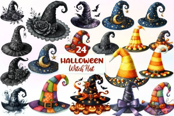 Halloween Witch Hat SVG File