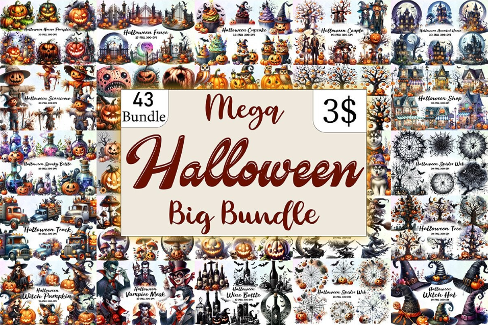 Mega Halloween Big Bundle