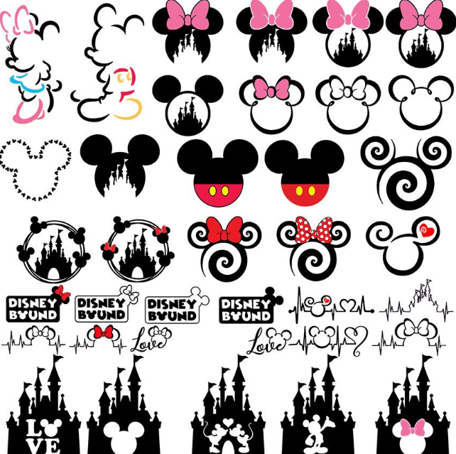 Mickey Mouse SVG Files