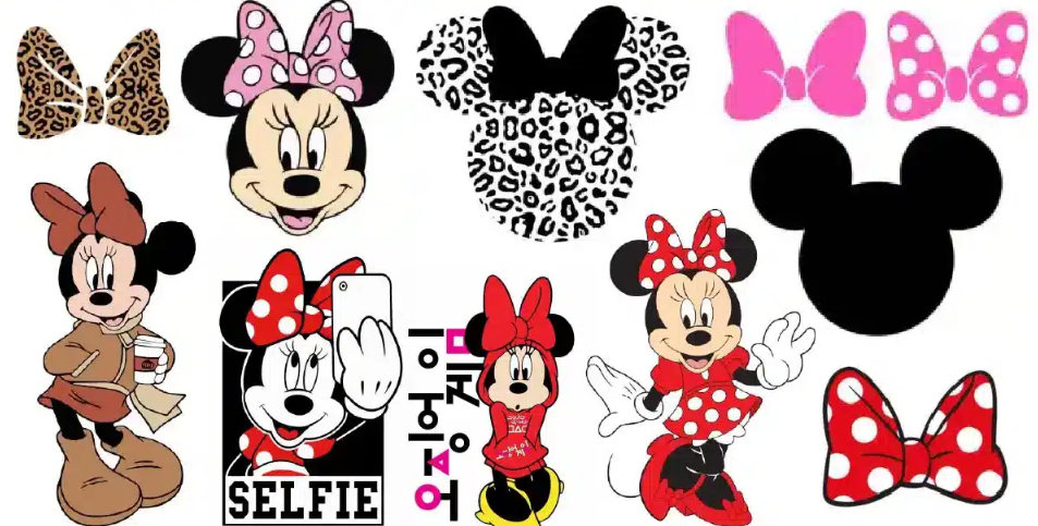 Minnie Mouse SVG Files