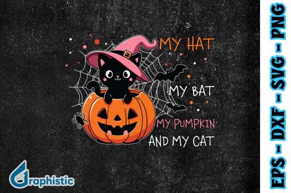 My Hat My Bat Halloween SVG