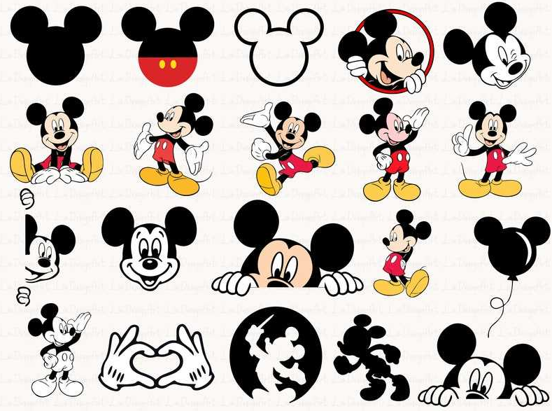 Popular Uses for Mickey Mouse SVG Files