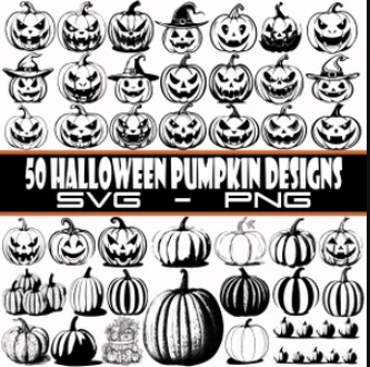 Pumpkin Halloween SVG