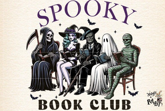 Spooky Book Club SVG File